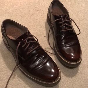 Clark’s patent leather